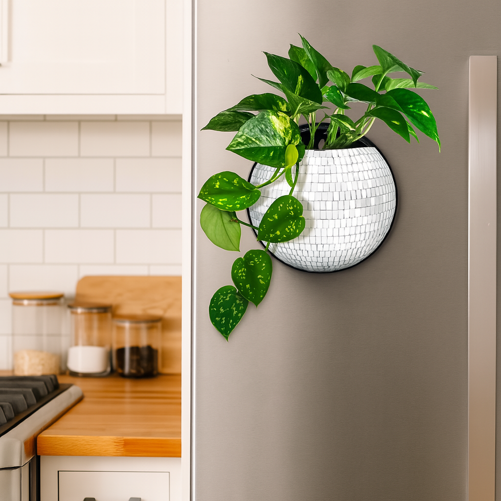 Magnetic Disco Planter