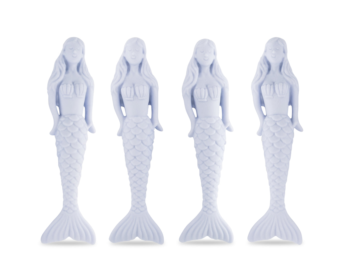 Mermaid Erasers 4 Pack