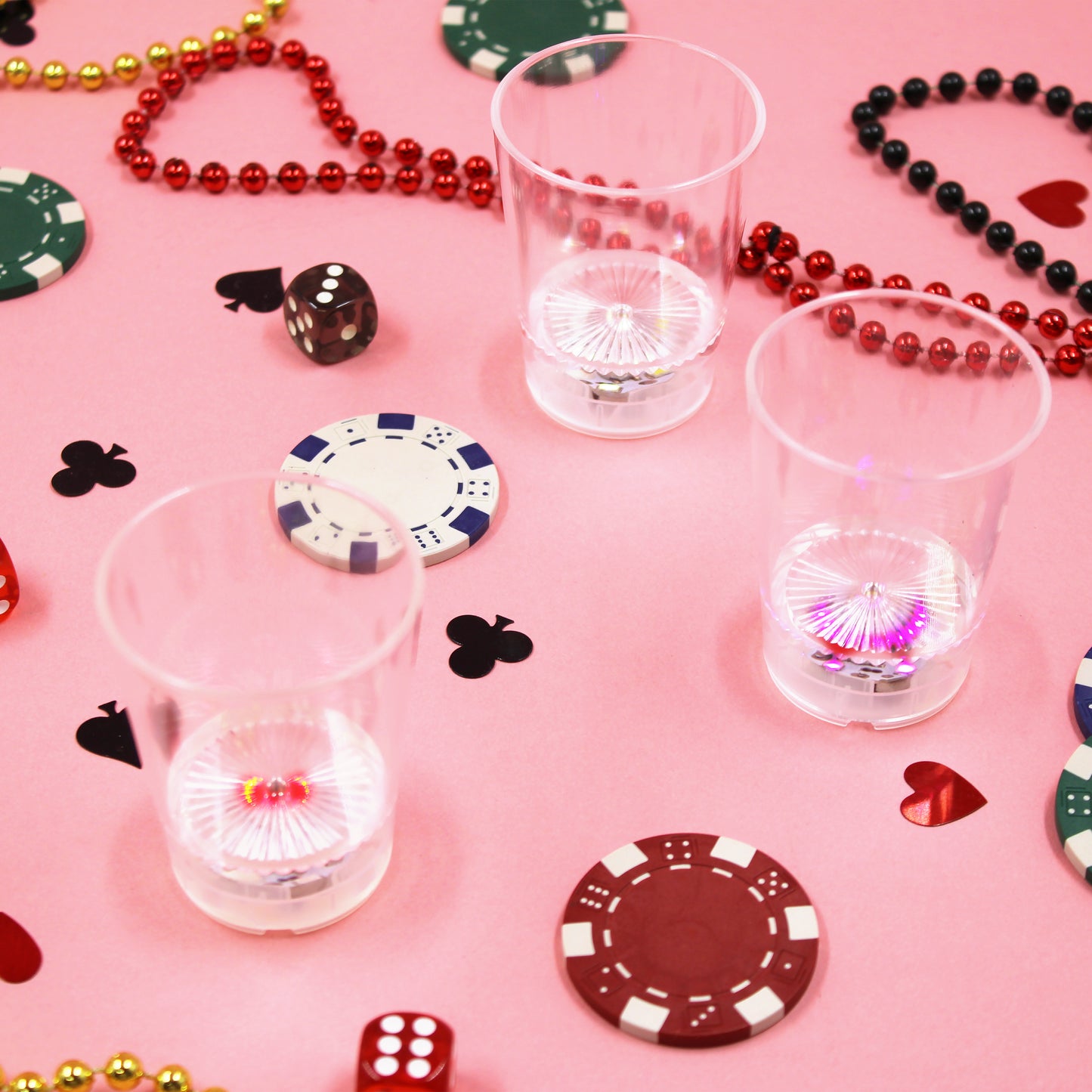 Flashing Shot Glasses