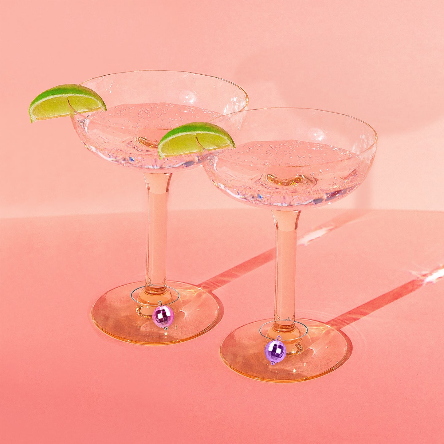 Disco Drink Charms-6 Pack