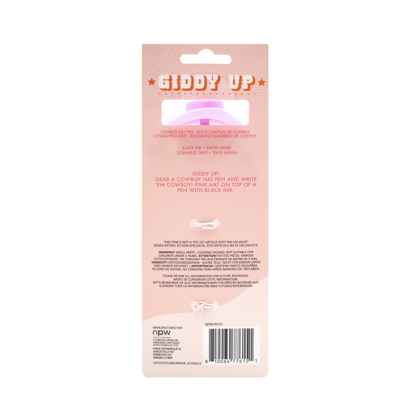 Giddy Up Pen