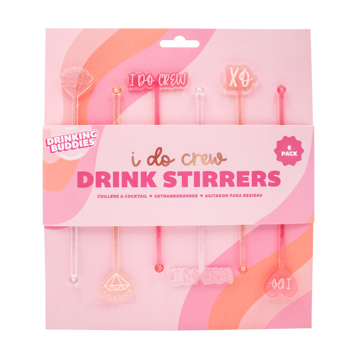 I Do Crew Drink Stirrers-6 Pack