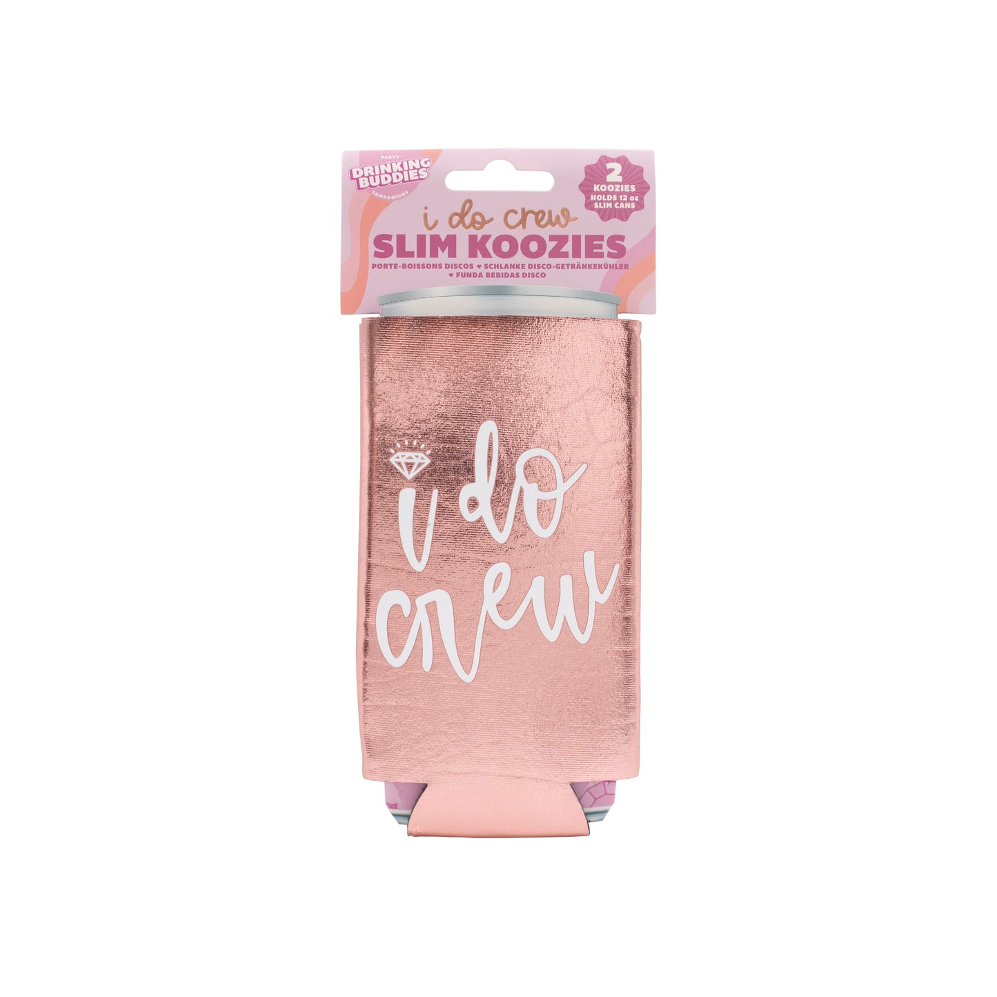 I Do Crew Slim Koozies-2 Pack