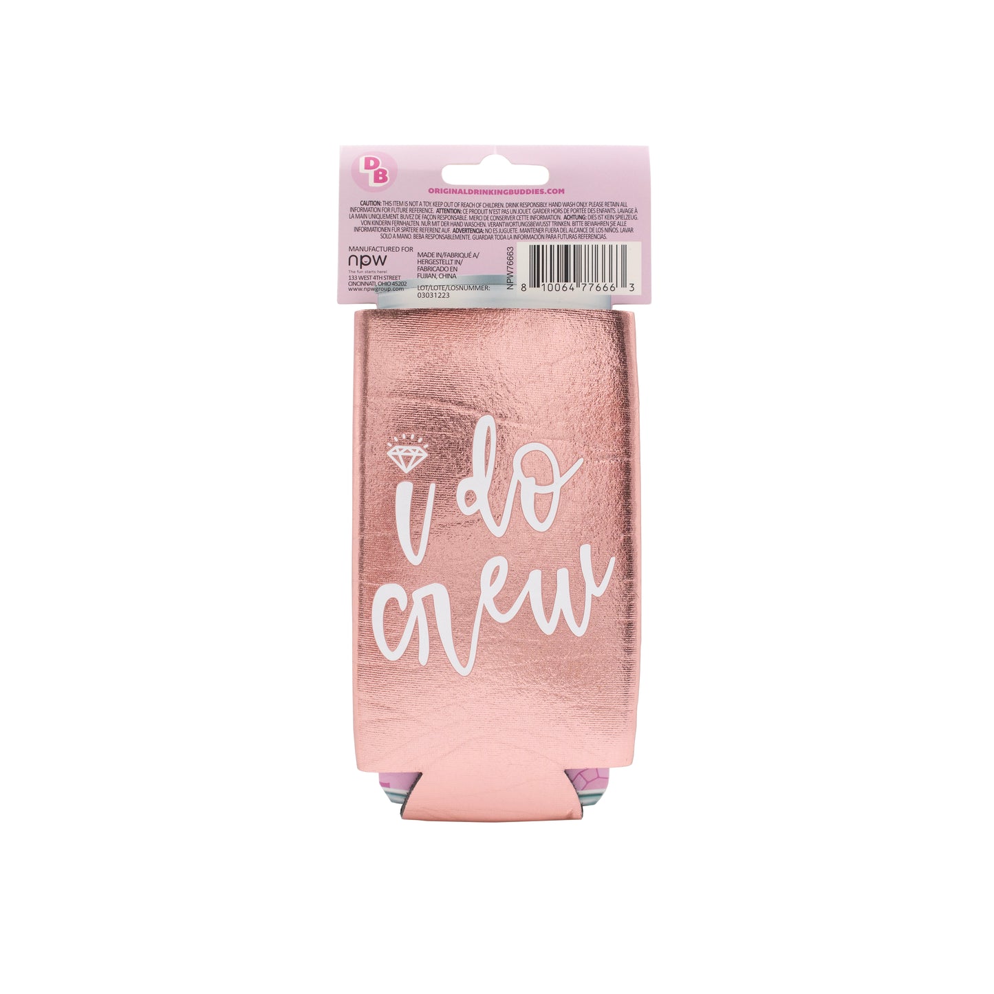 I Do Crew Slim Koozies-2 Pack