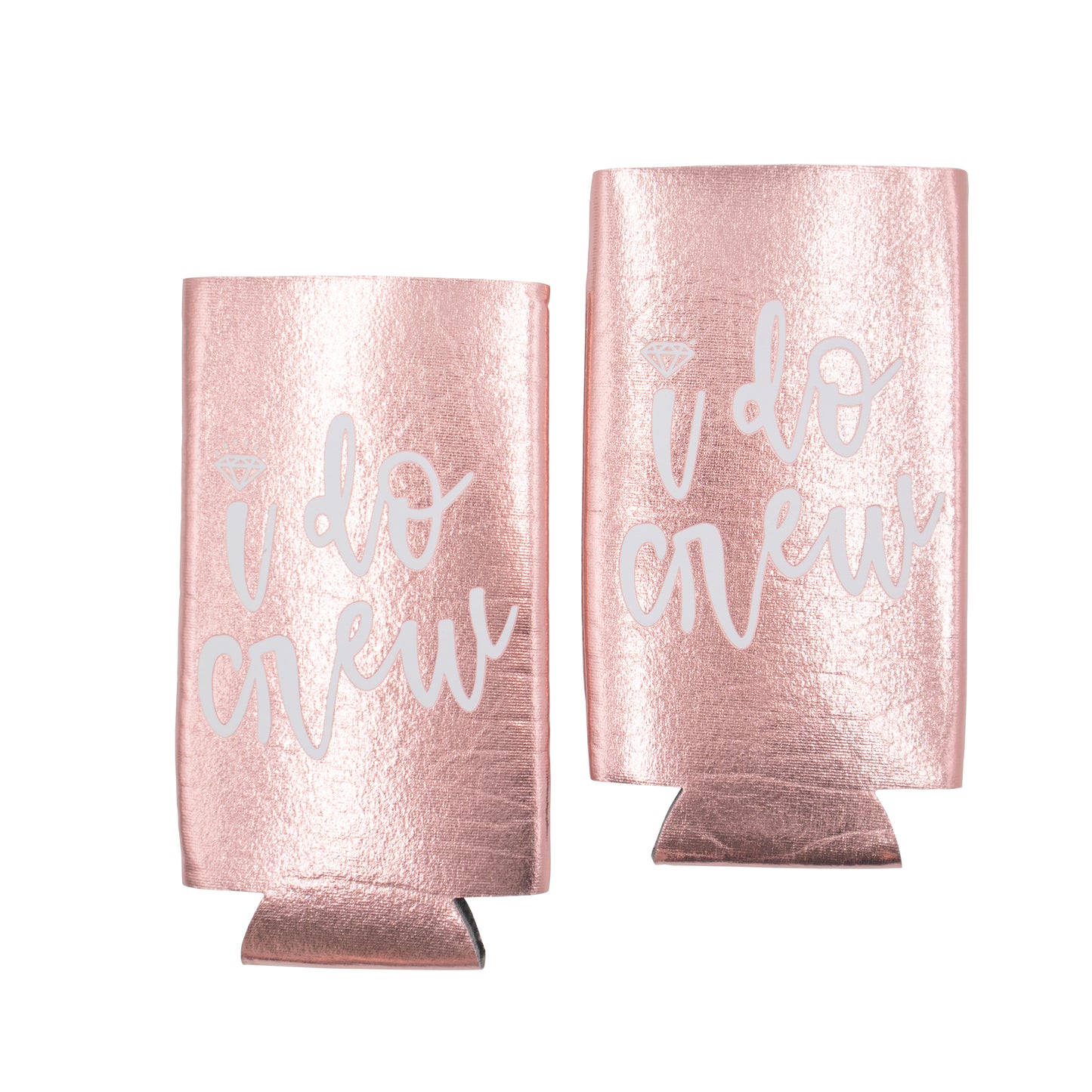 I Do Crew Slim Koozies-2 Pack