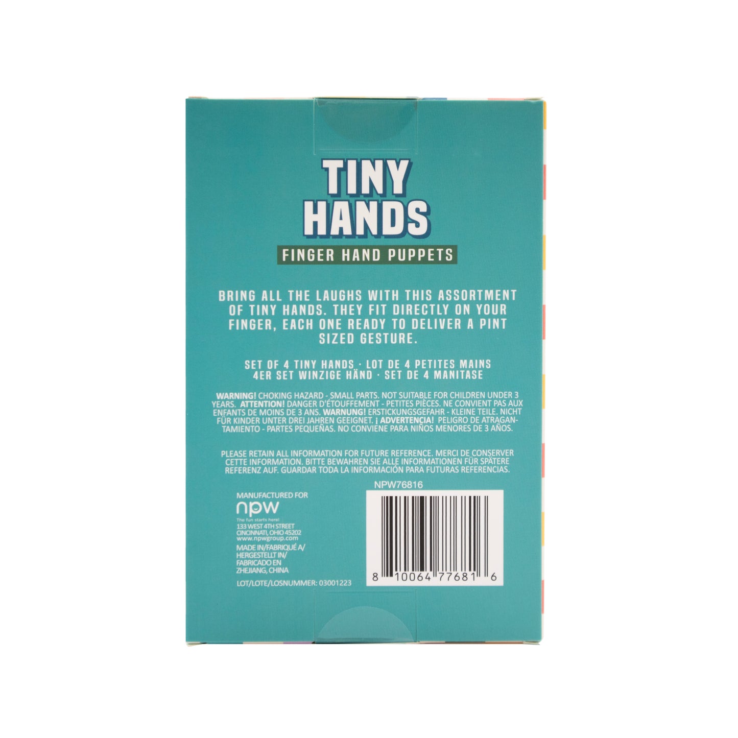 Tiny Hands Assorted 4-Pack