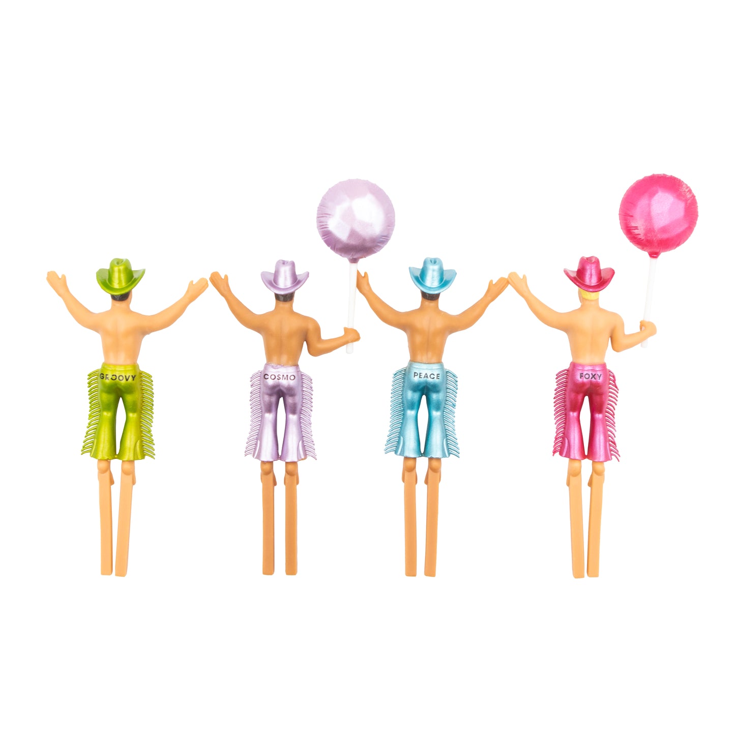 Hunky Cake Topper-4 Pack