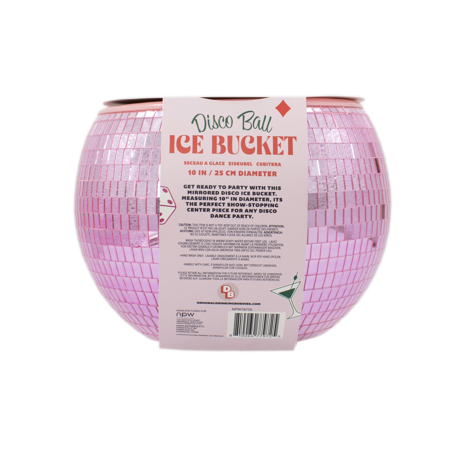 Disco Ball Ice Bucket