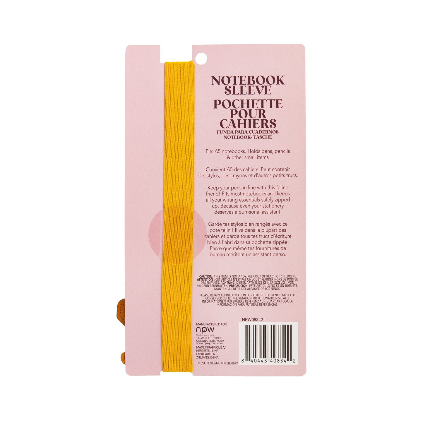 Cat Notebook Sleeve
