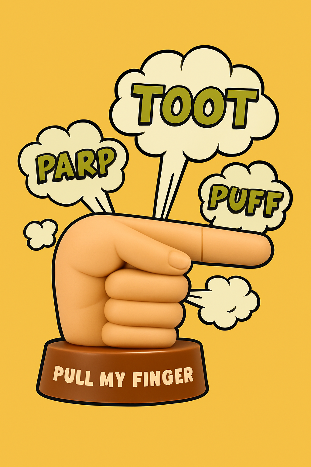 Pull My Finger Fart Machine