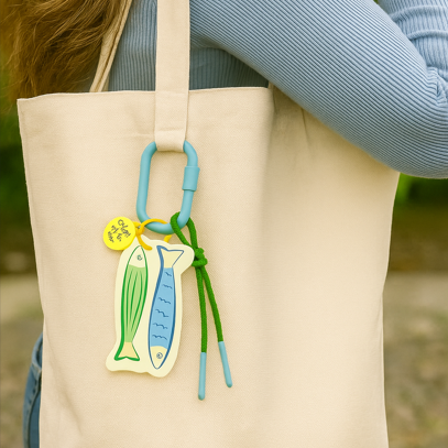 Catch of the Day Keychain