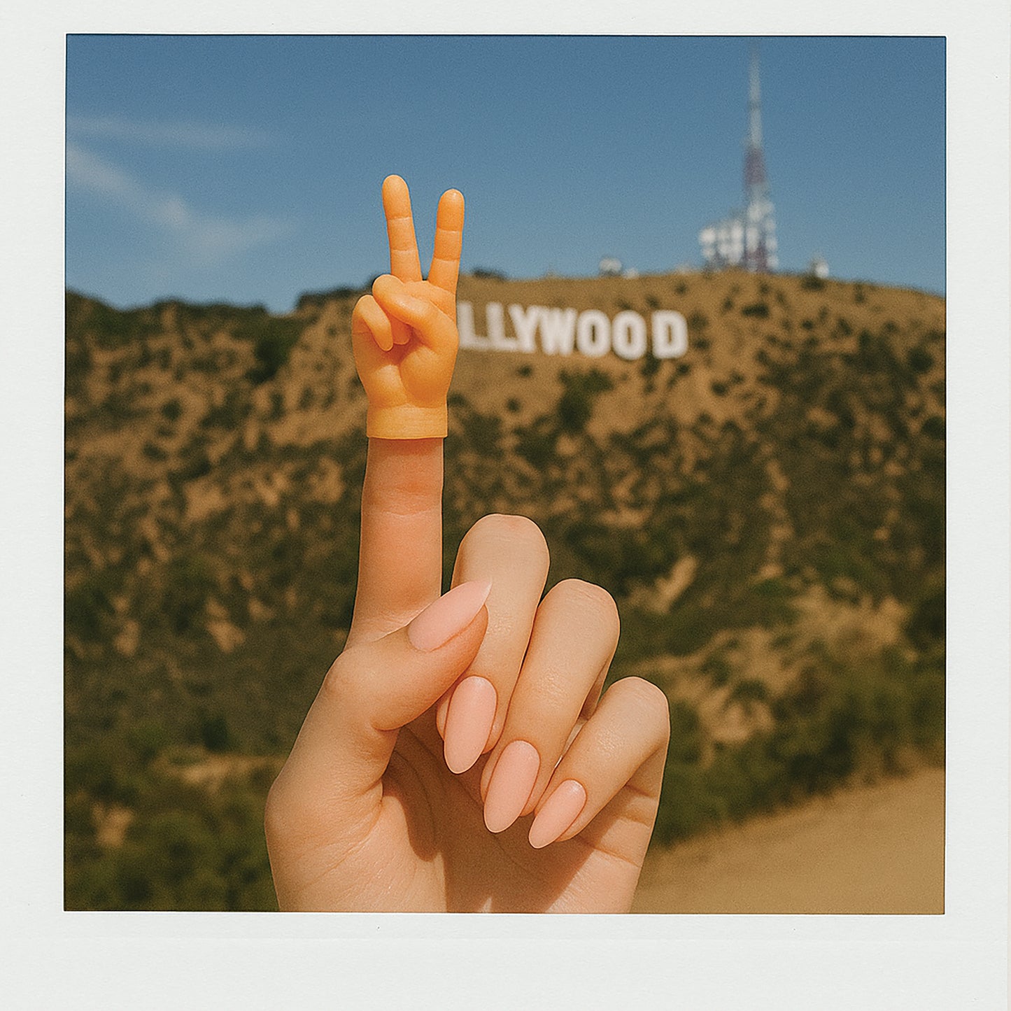 Tiny Hands Peace Sign-24 Pack