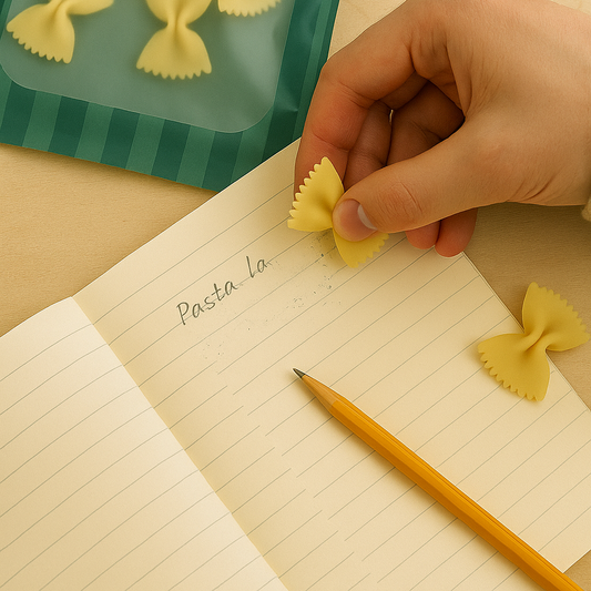 Pasta Mini Erasers