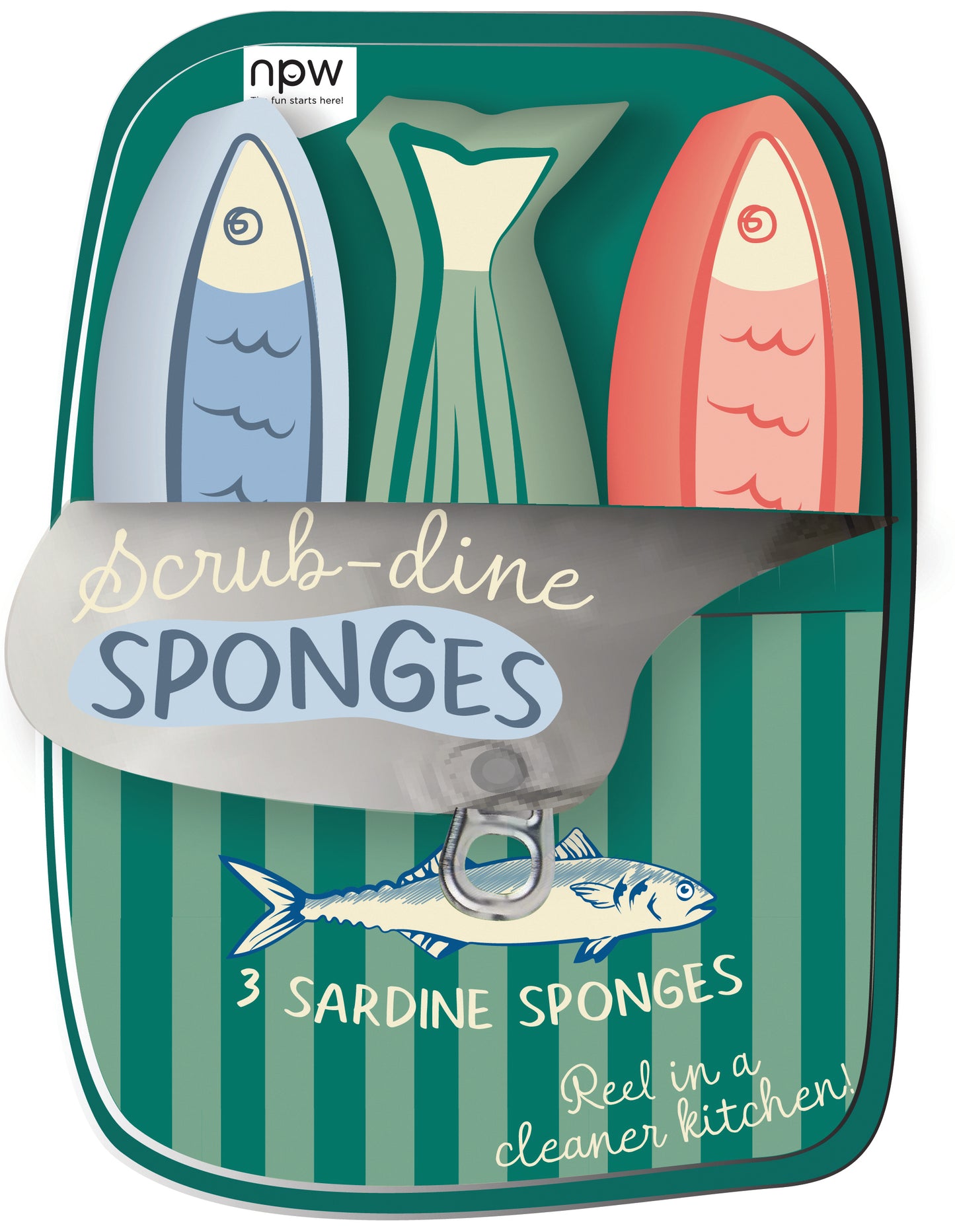 Sardine Sponges 3 Pack