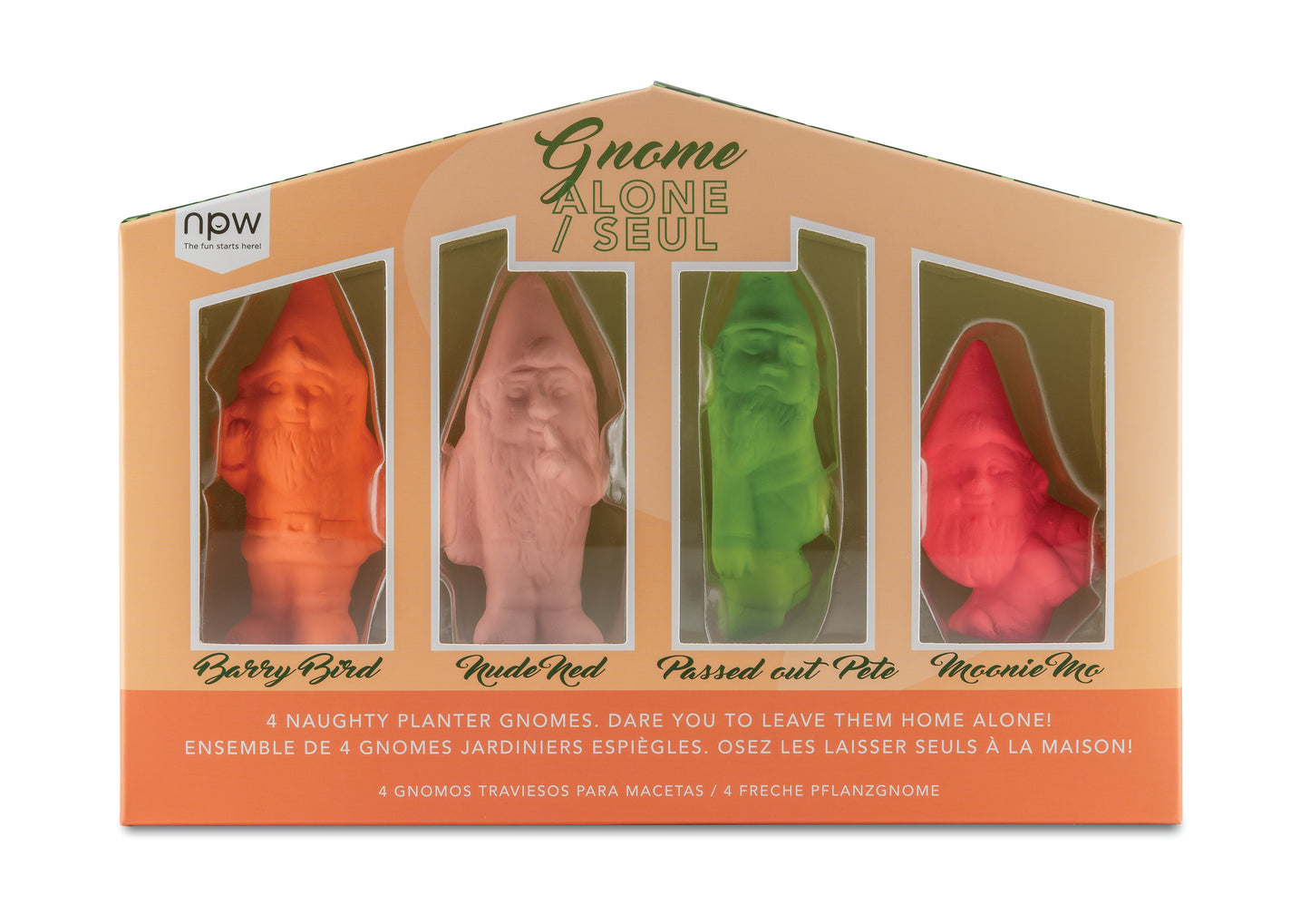 Naughty Gnomes - 4 Pack