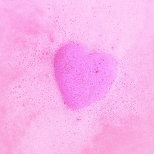 Heart Rainbow Bath Bomb
