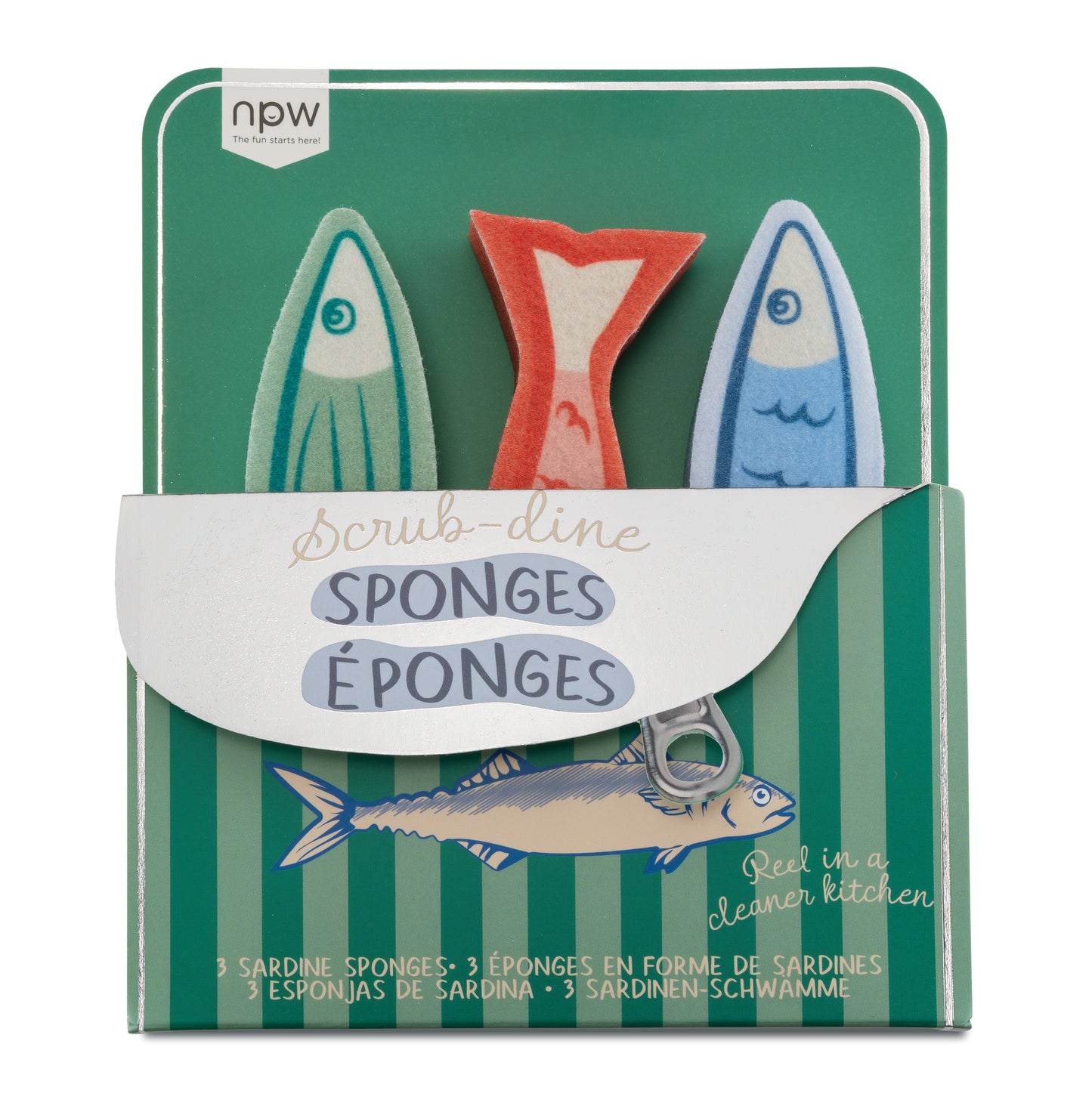 Sardine Sponges 3 Pack