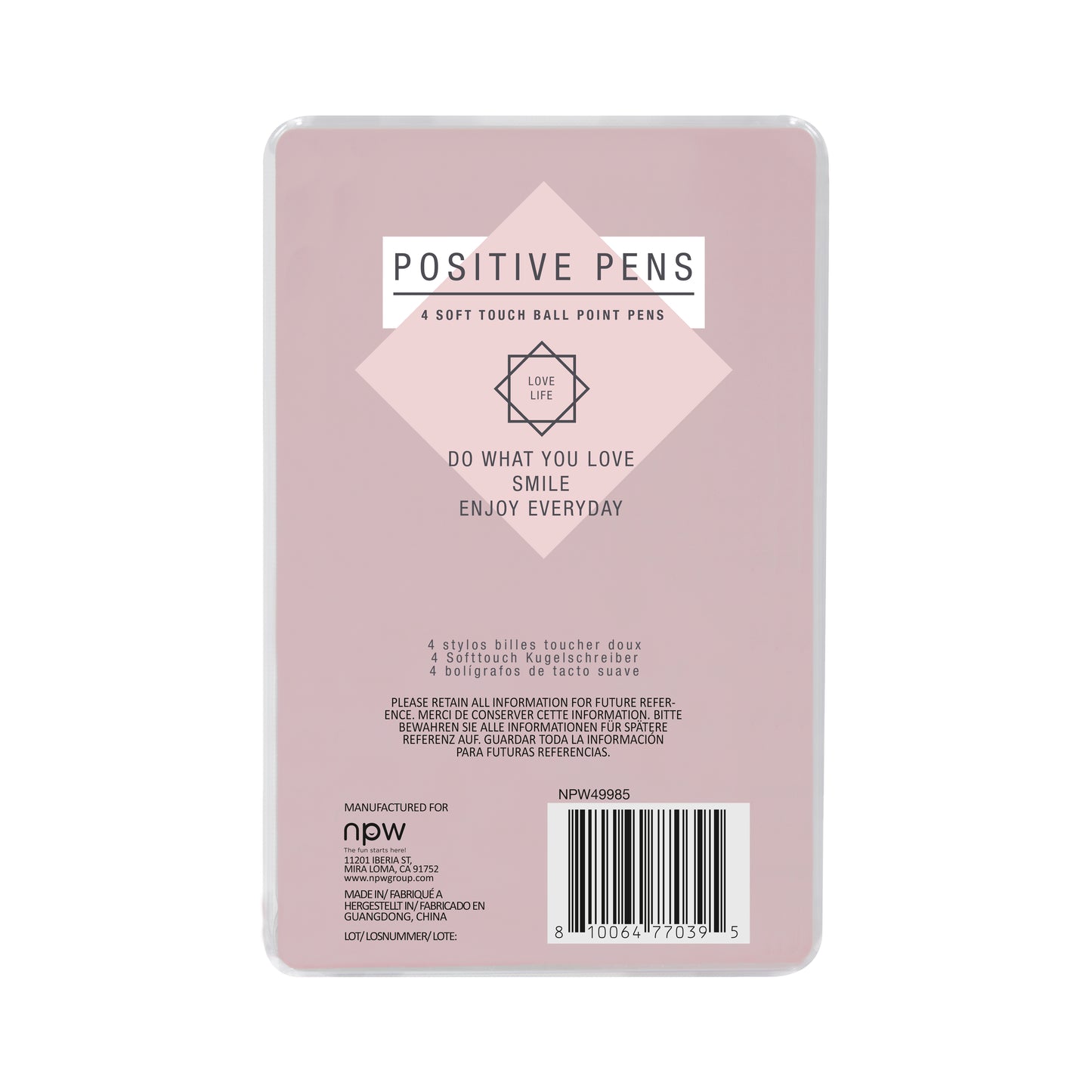 Positive Pens