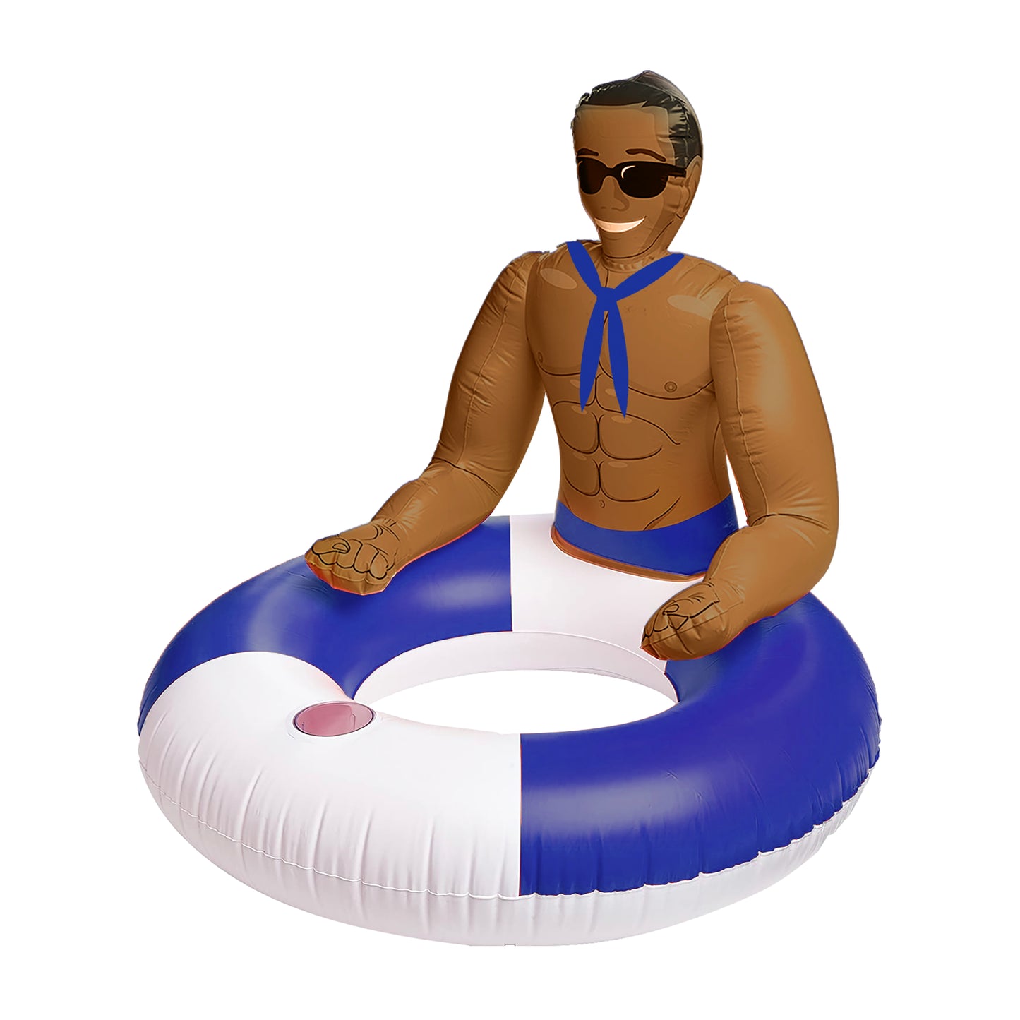 Inflatable Hunk Pool Ring - Jerry the Sailor