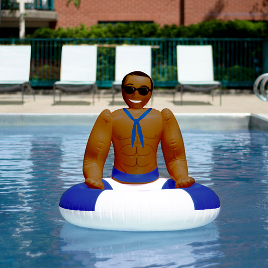 Inflatable Hunk Pool Ring - Jerry the Sailor
