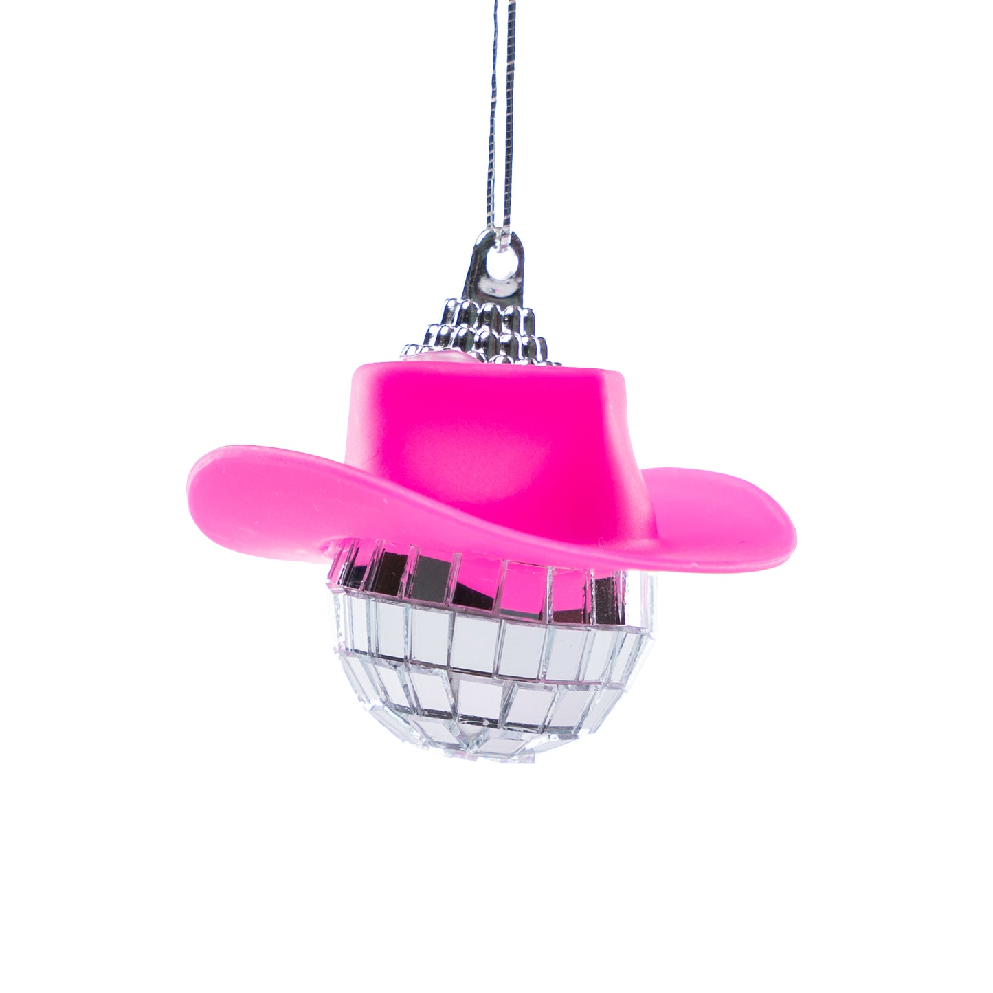 Hanging Cowboy Disco Ball