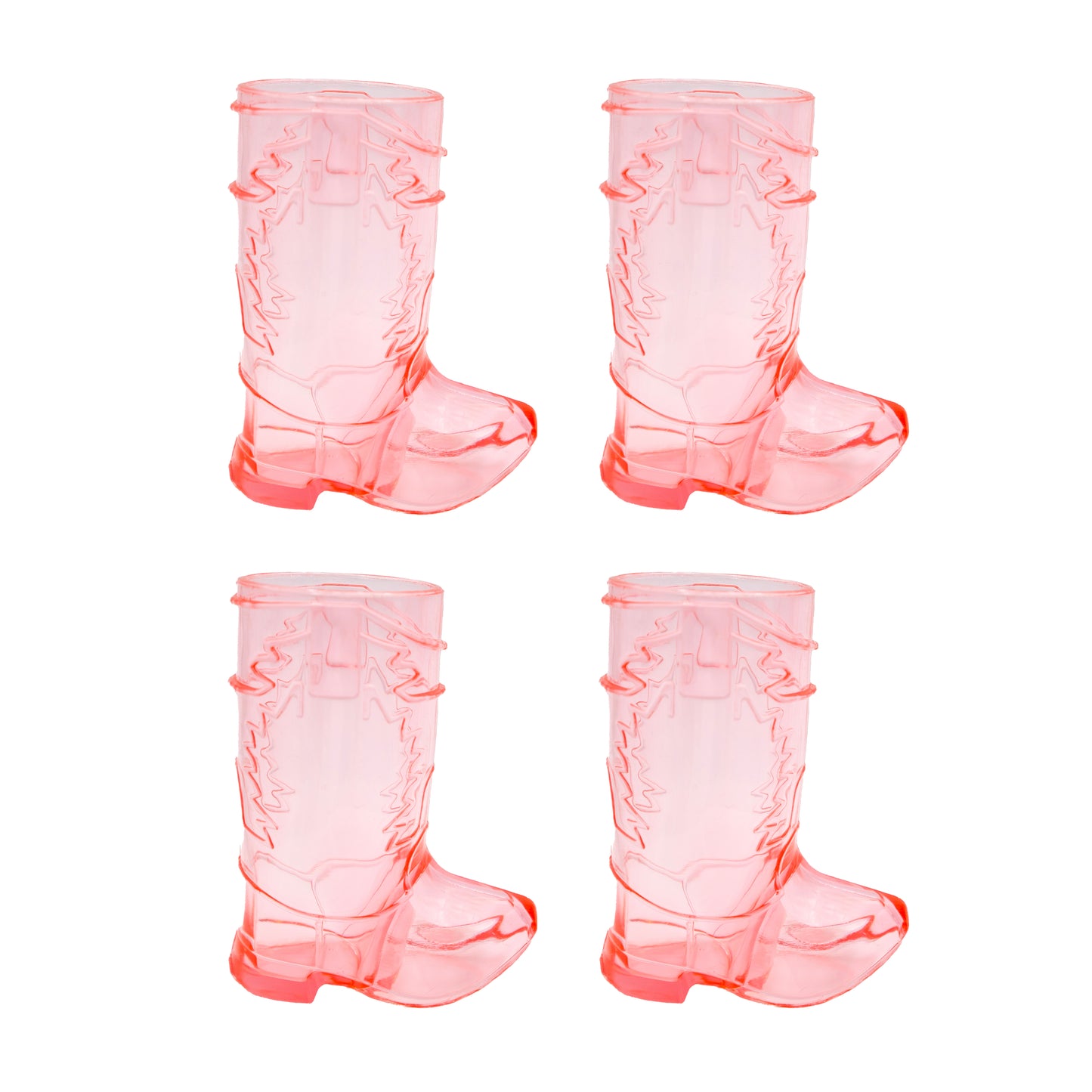 Boot Scootin' Shot Cups-4 Pack