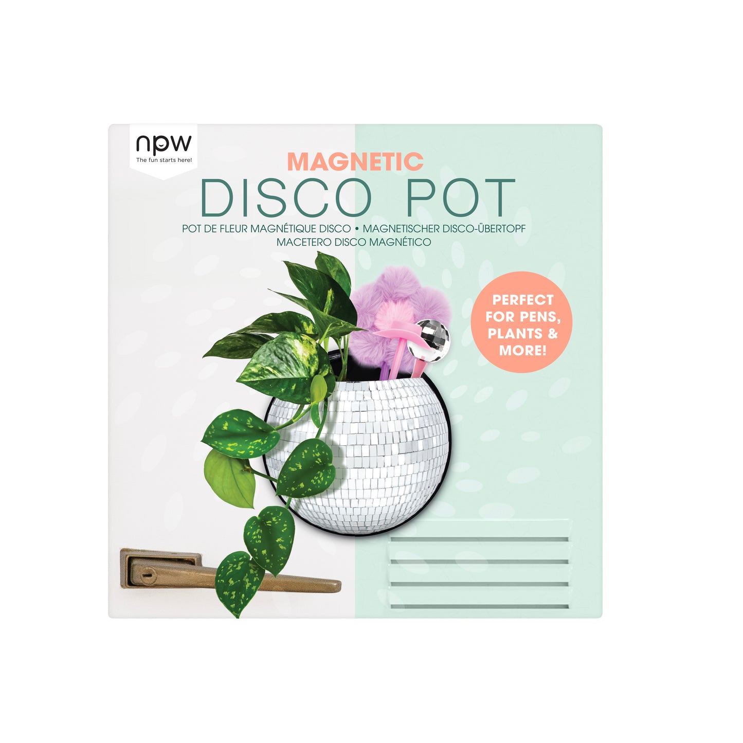 Magnetic Disco Planter