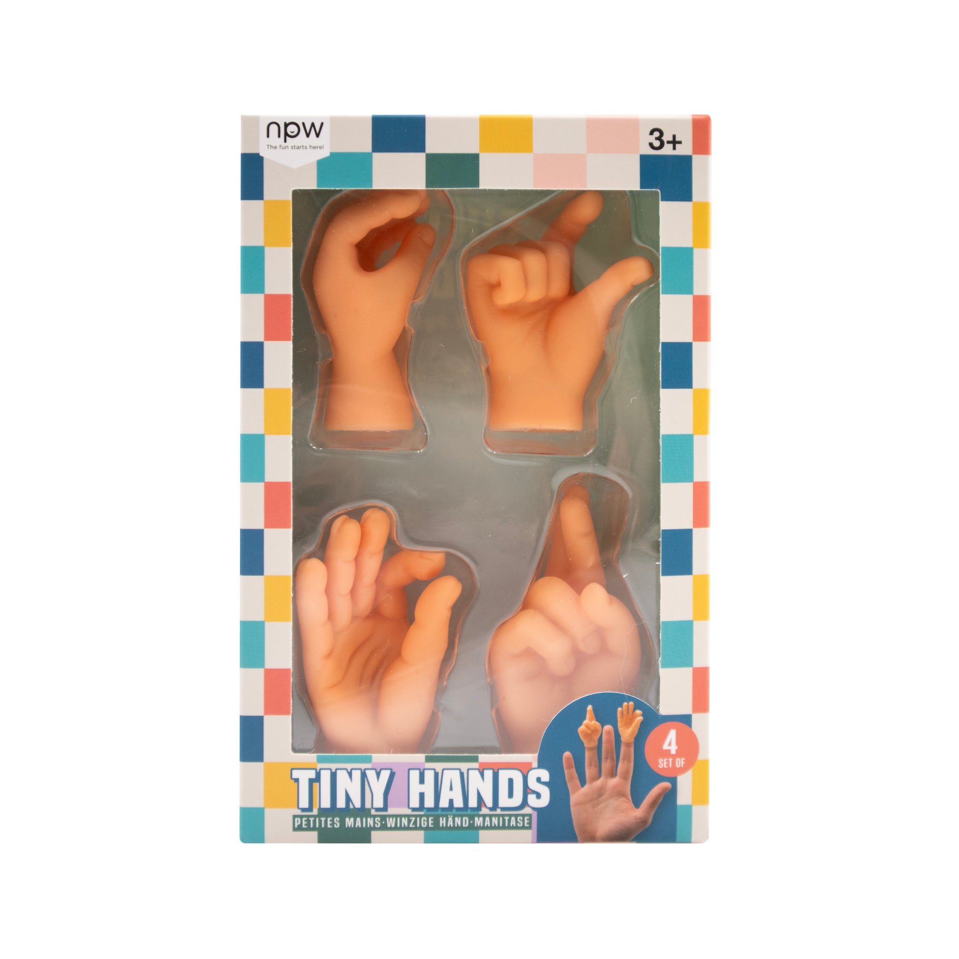 Big Mouth Toys BMNY-0016 - Mani Piccole, Multicolore, Taglia Unica Big Mouth Toys BMNY-0016 - Mani Piccole, Multicolore, Taglia Unica