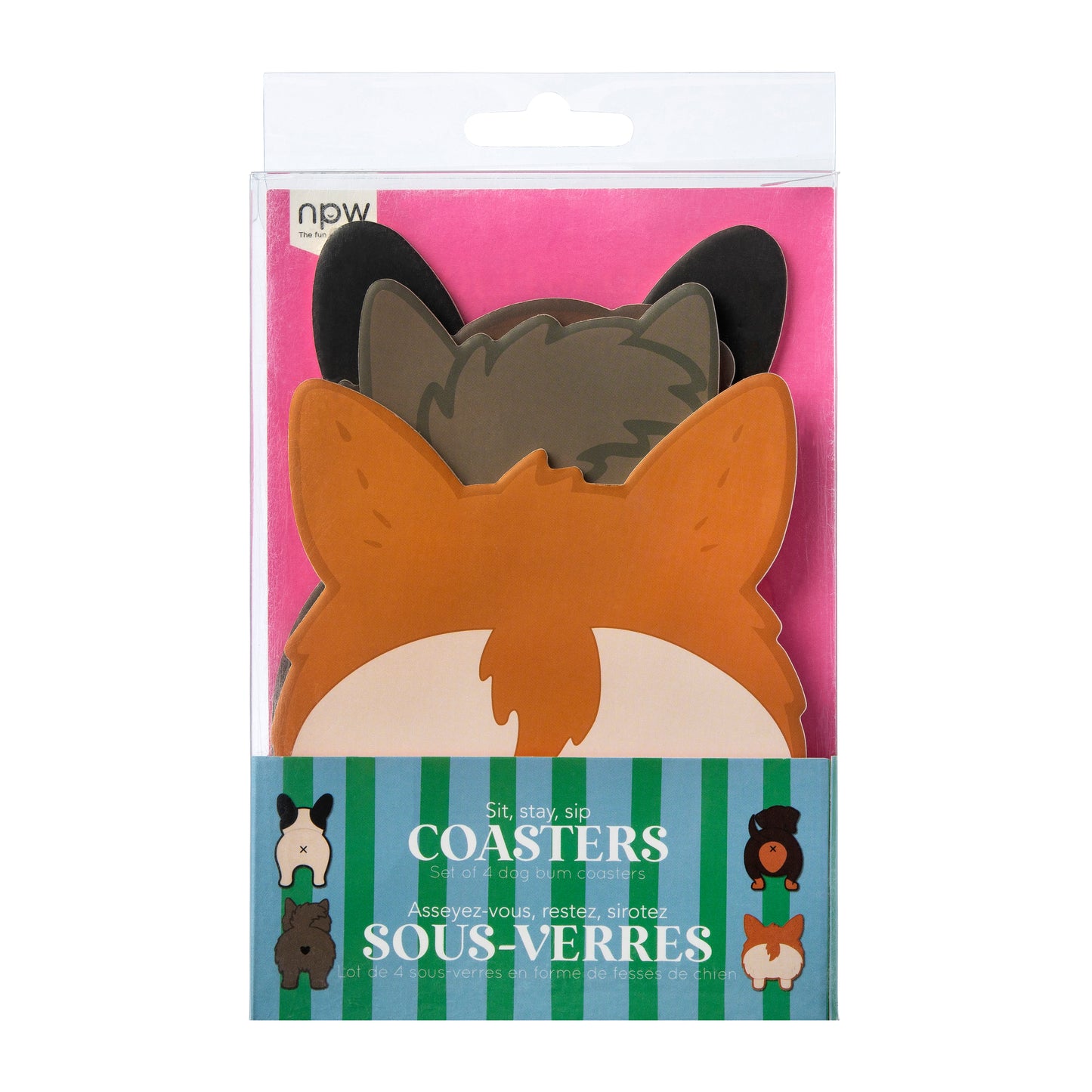 Dog Bum Coasters