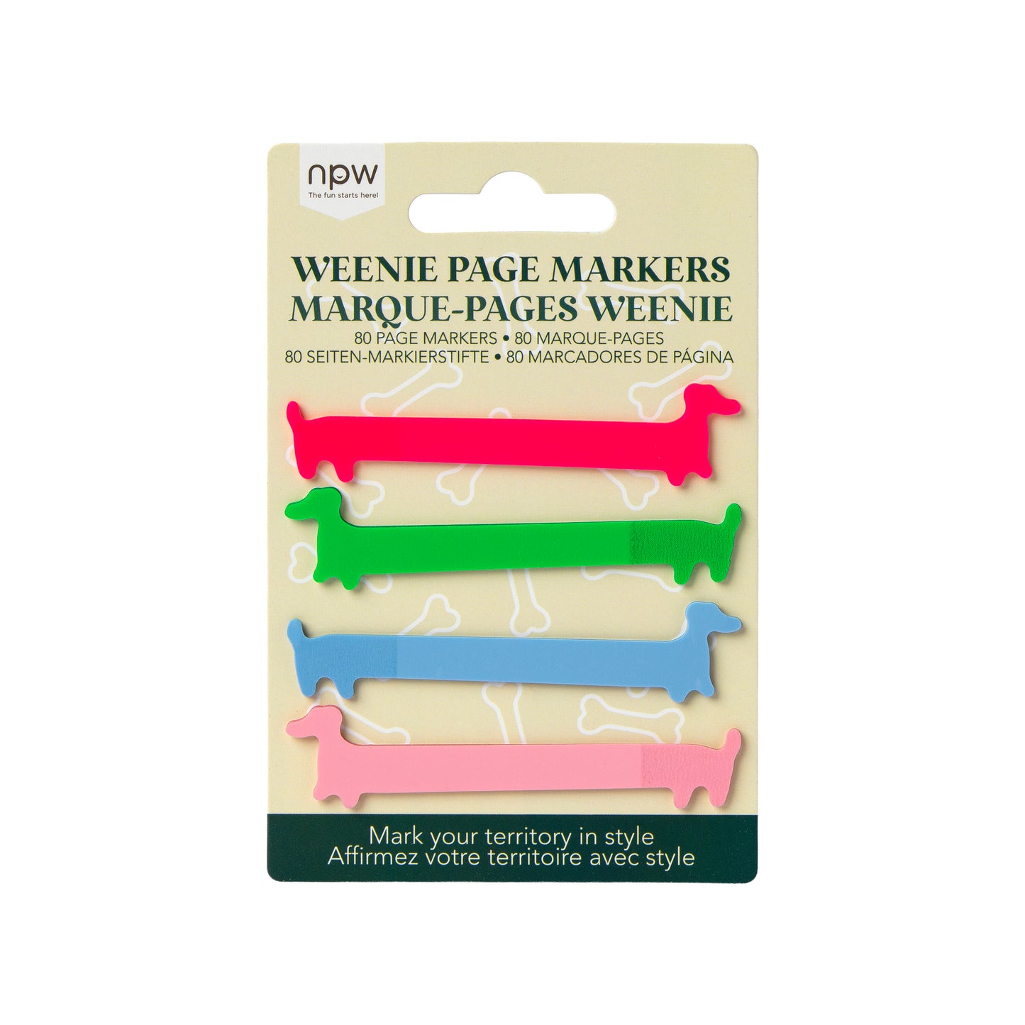 Weenie Dog Page Markers
