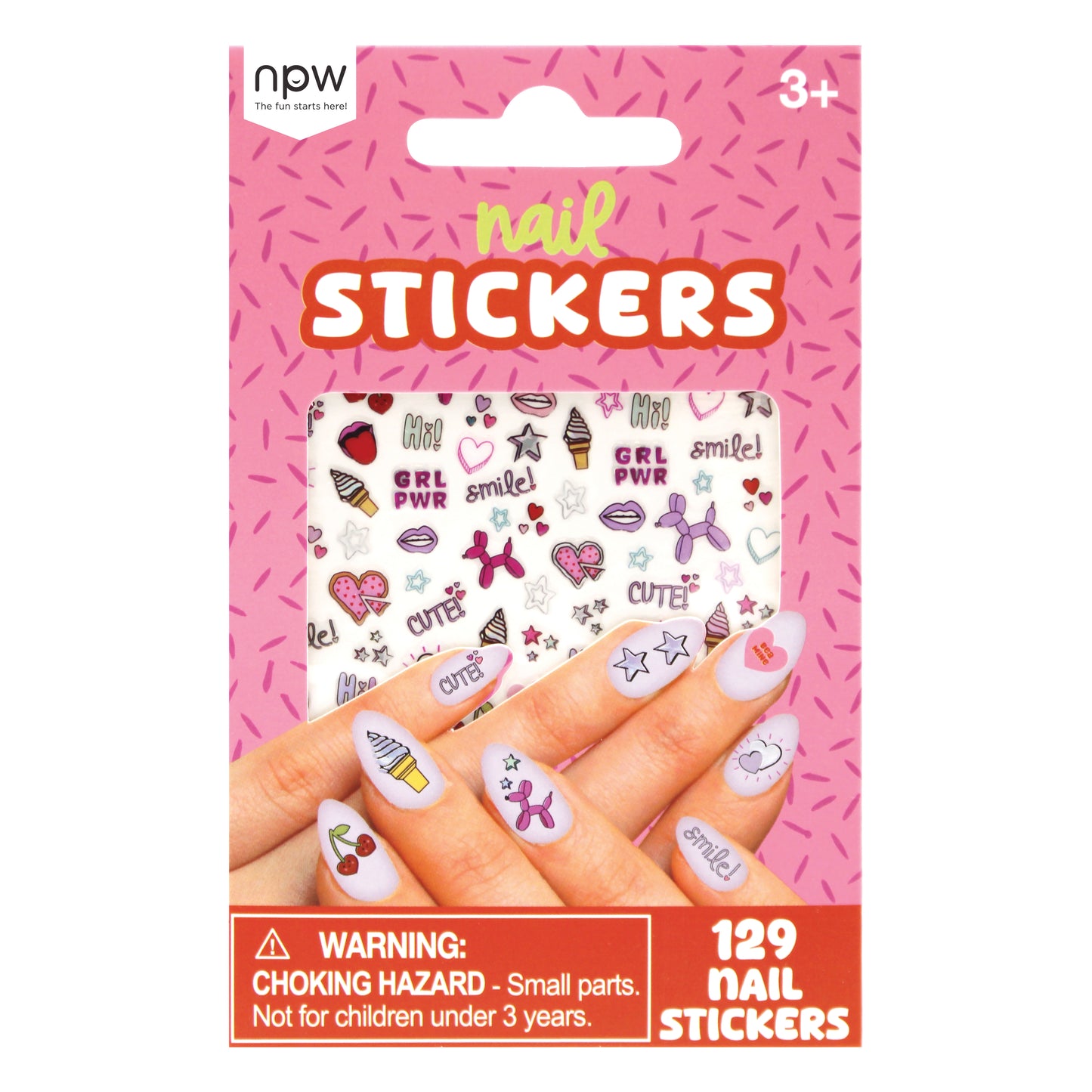 Girly Pop Nail Stickers