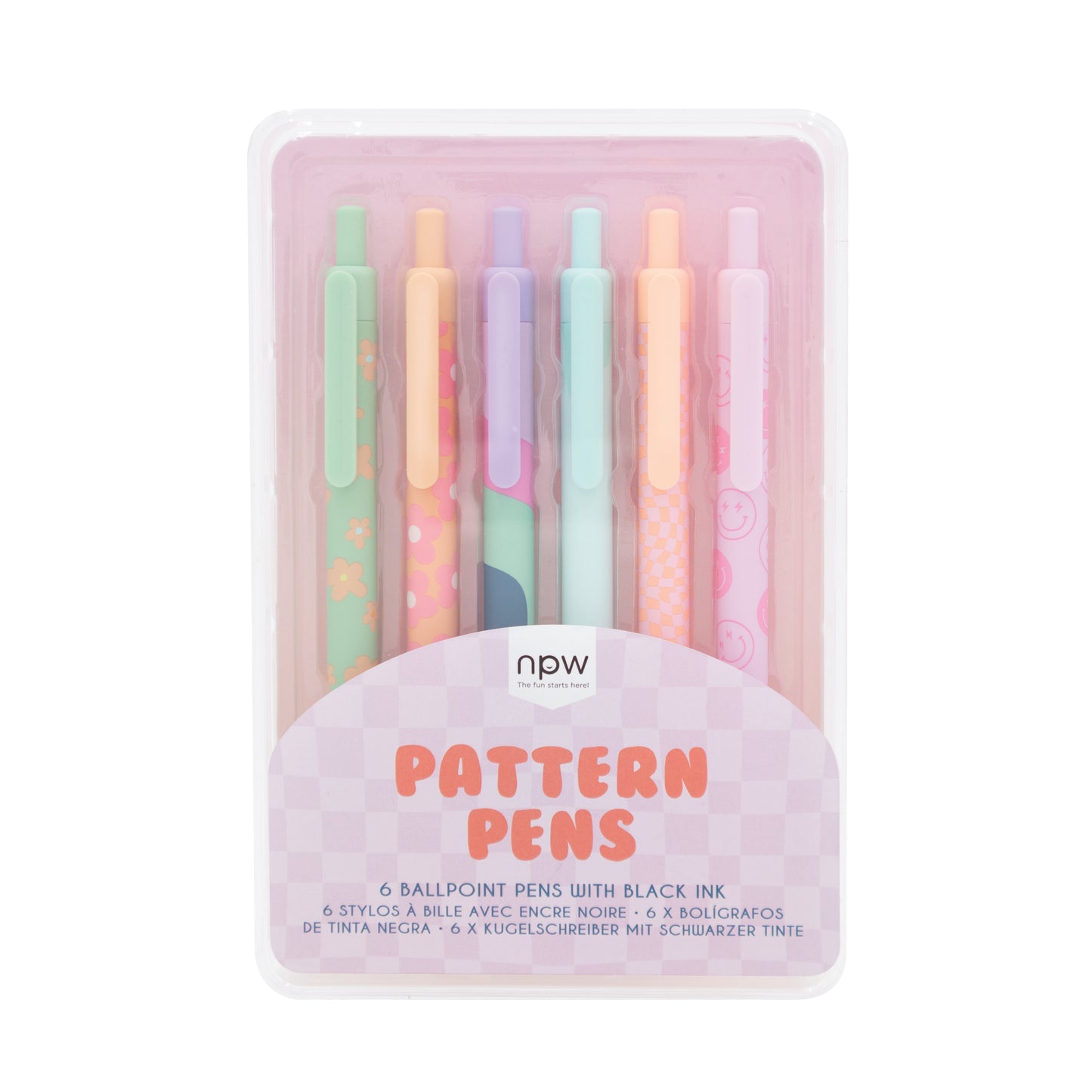 Pattern Pen Set-6 Pack