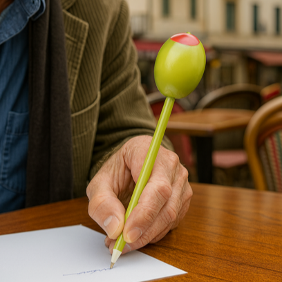 Olive Squishy Pen