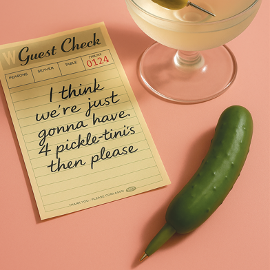 Pickle Squishy Pen