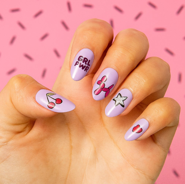 Girly Pop Nail Stickers