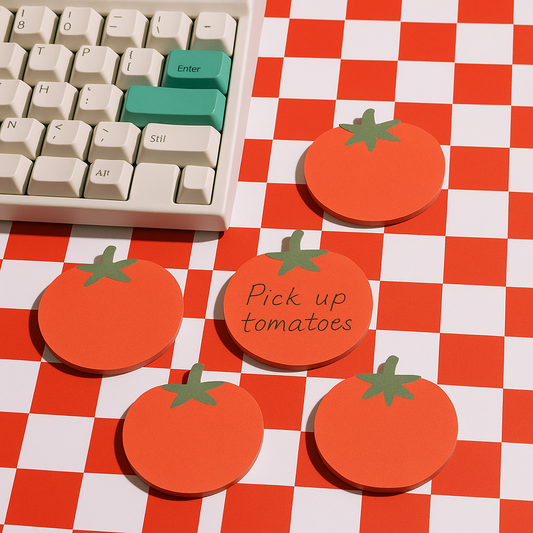 Tomato Sticky Notes