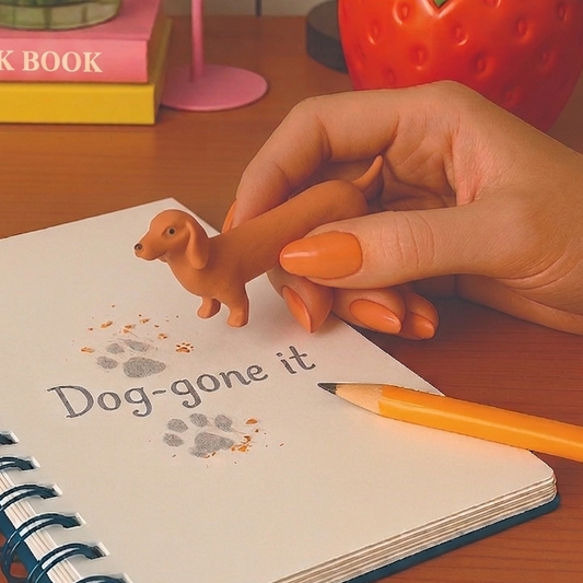 Dog Erasers - 4 Pack