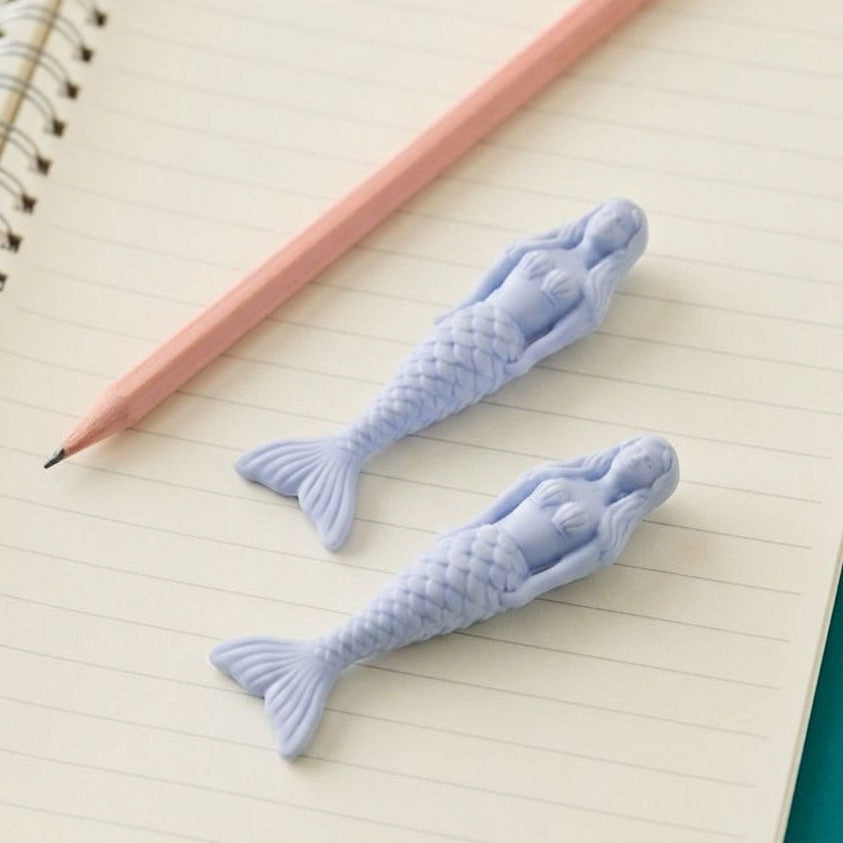 Mermaid Erasers 4 Pack