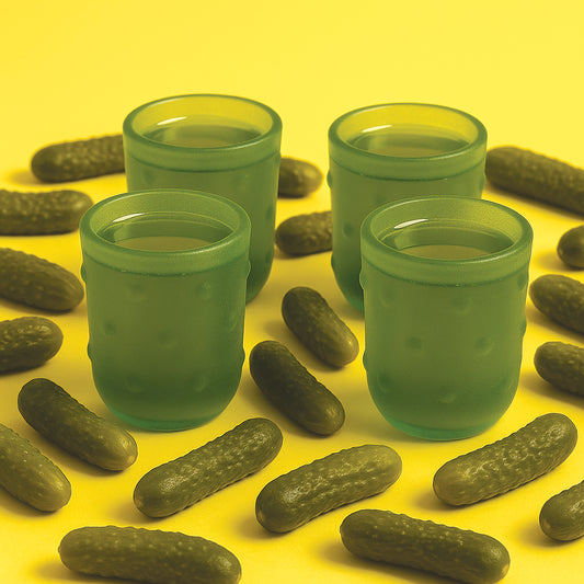 Pickle Shot Glasses - 4 Pack