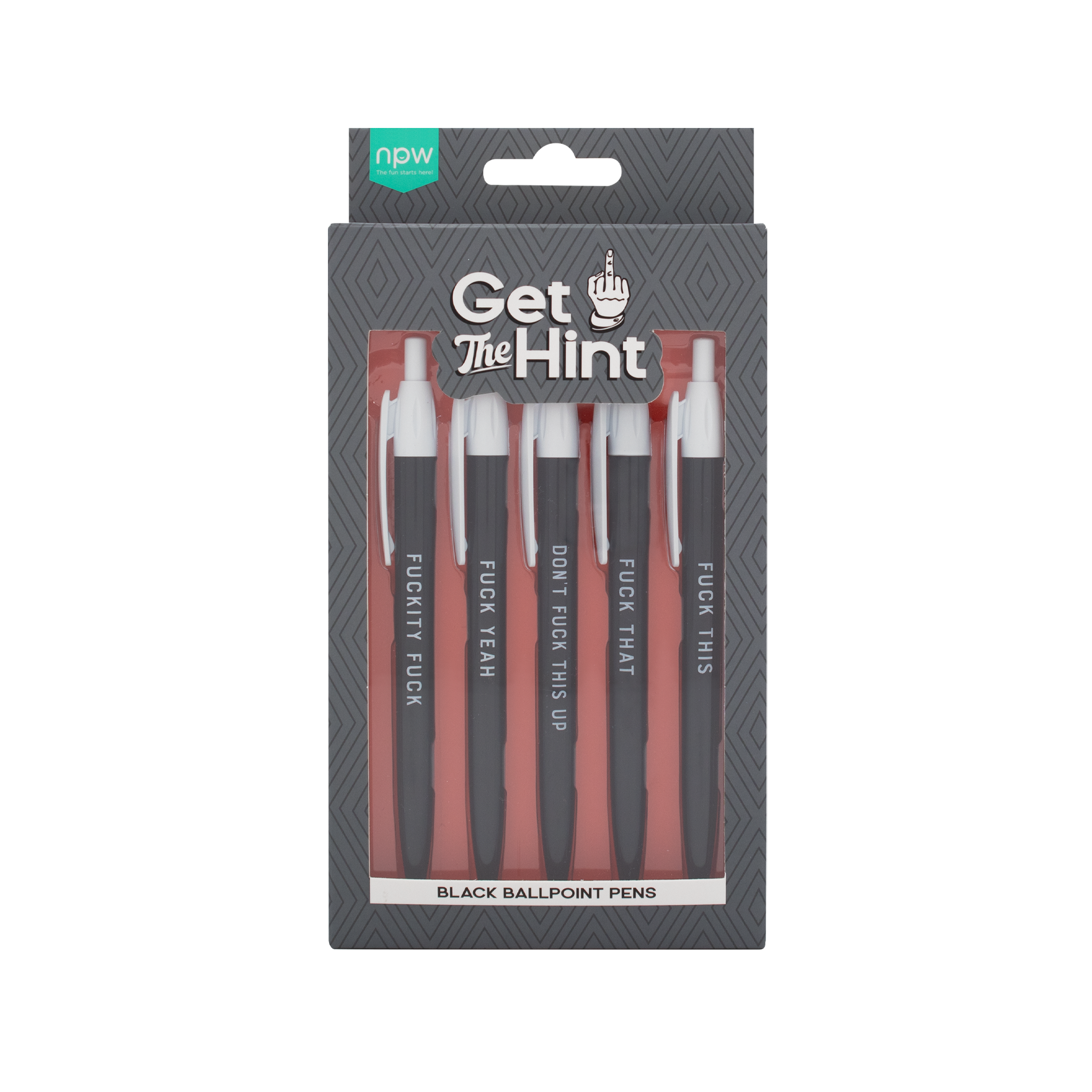Get The F*cking Hint Ballpoint Pens - Unique Gifts - NPW — Perpetual Kid