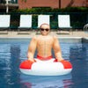 Inflatable Hunk Pool Ring - Chad the Lifeguard