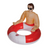 Inflatable Hunk Pool Ring - Chad the Lifeguard