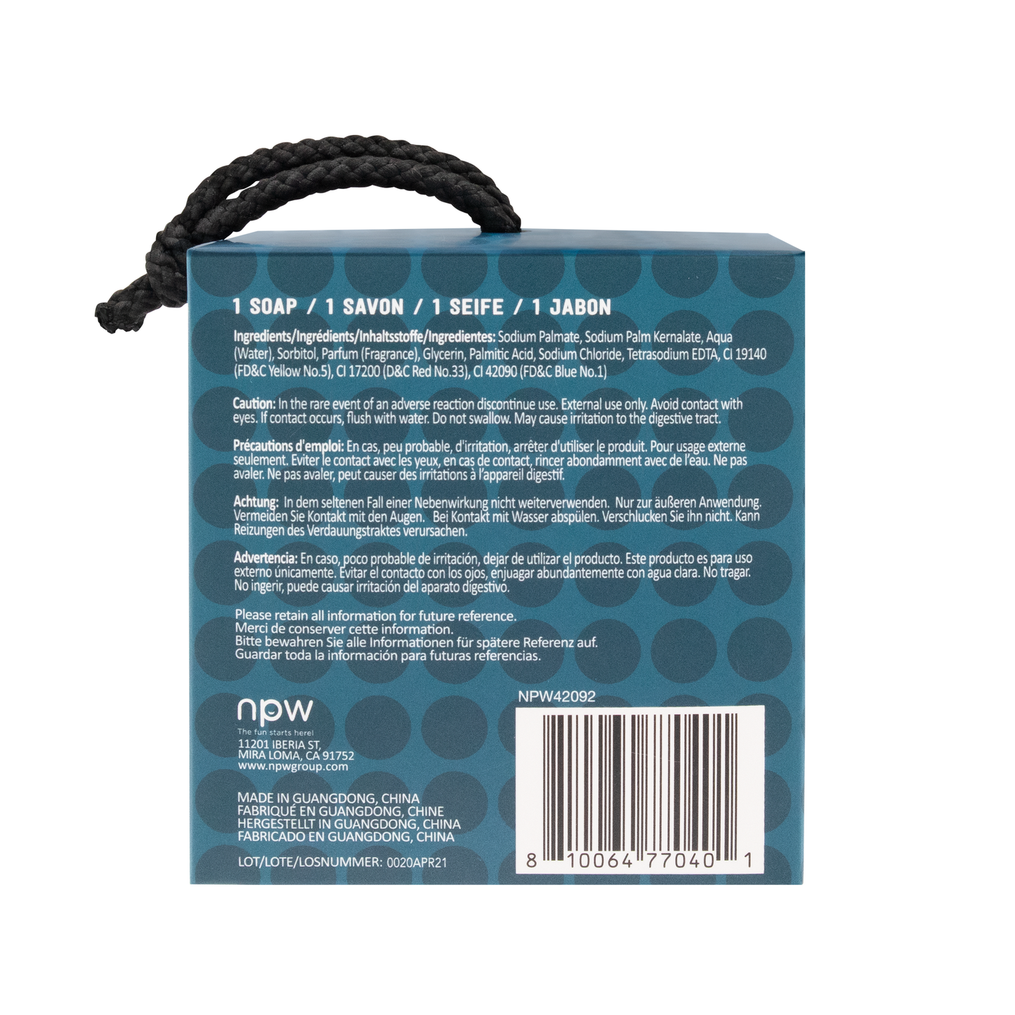 Wash Your Nuts Soap on a Rope – NPW Group